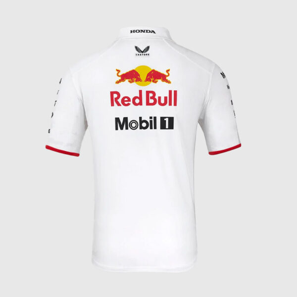 Polo Redbull Racing 2025 Hommes Blanc – Image 2