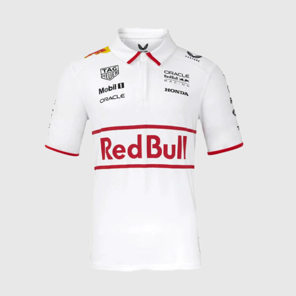 Polo Redbull Racing 2025 Hommes Blanc