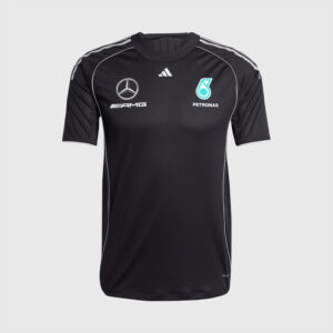 T-Shirt Mercedes-AMG Petronas 2025 Hommes Noir