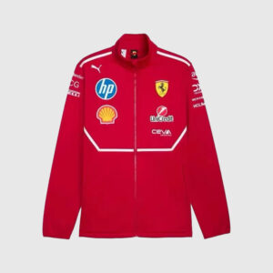 Veste SoftShell 2025 Scuderia Ferrari Hommes Rouge